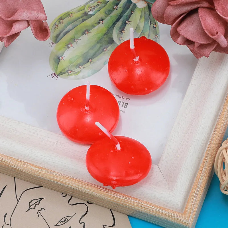 DIY floating candle discs