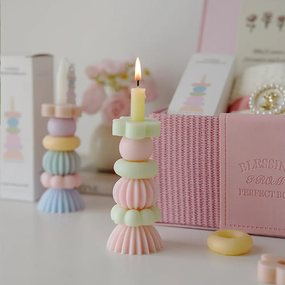 Magic constructable scented candles